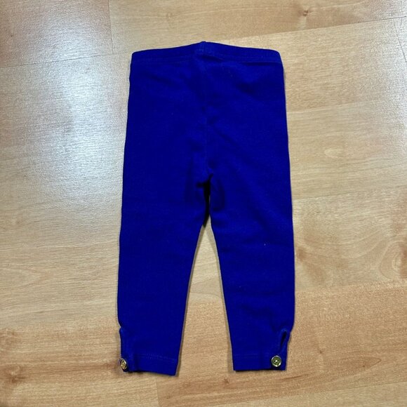 Janie & Jack Baby Girl Orange & Blue A Girl & Her Horse Outfit Size 6-12M - Picture 6 of 8